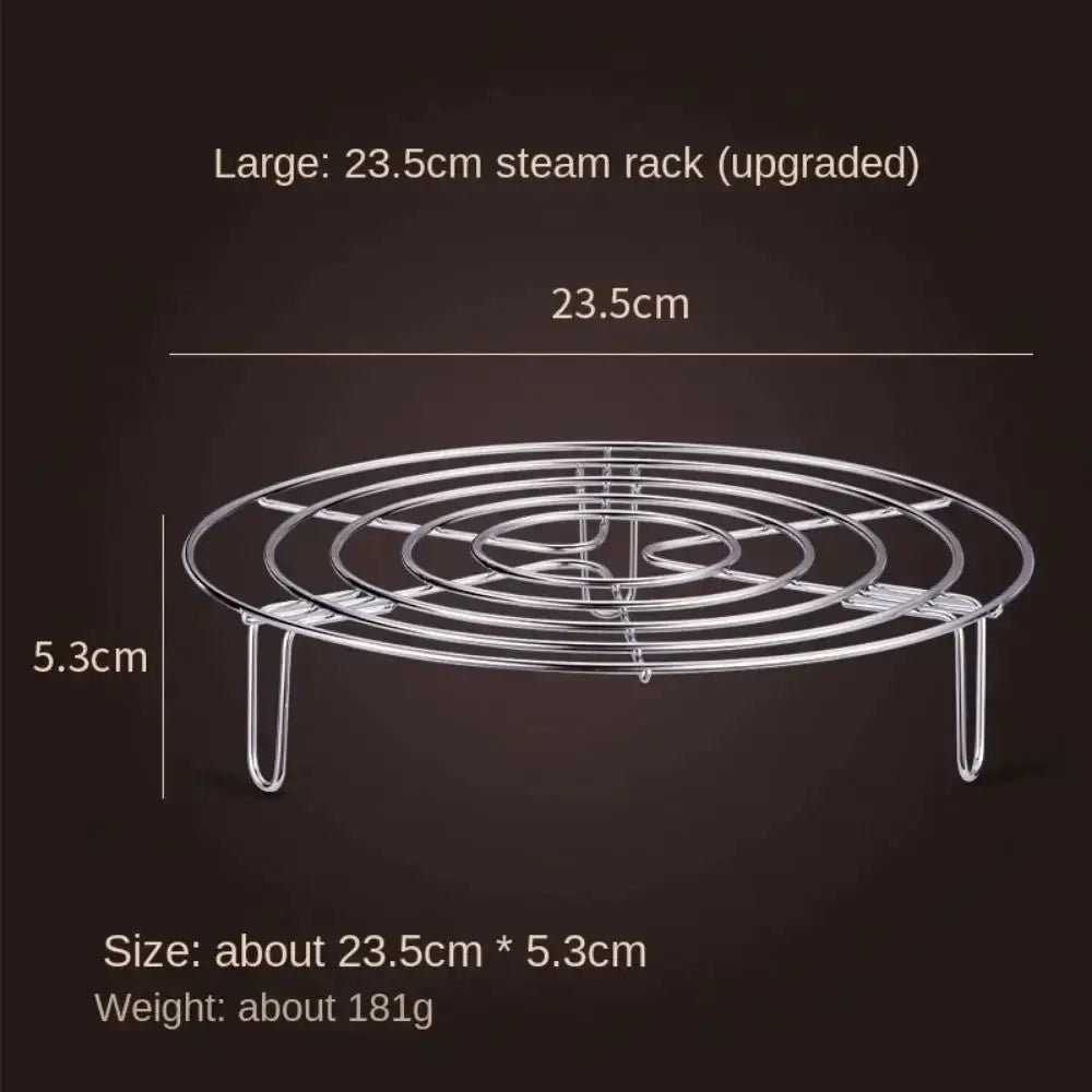 Steamer Rack | Stainless Steel | Diameter 15.5 to 27.5 cm | Heavy Duty