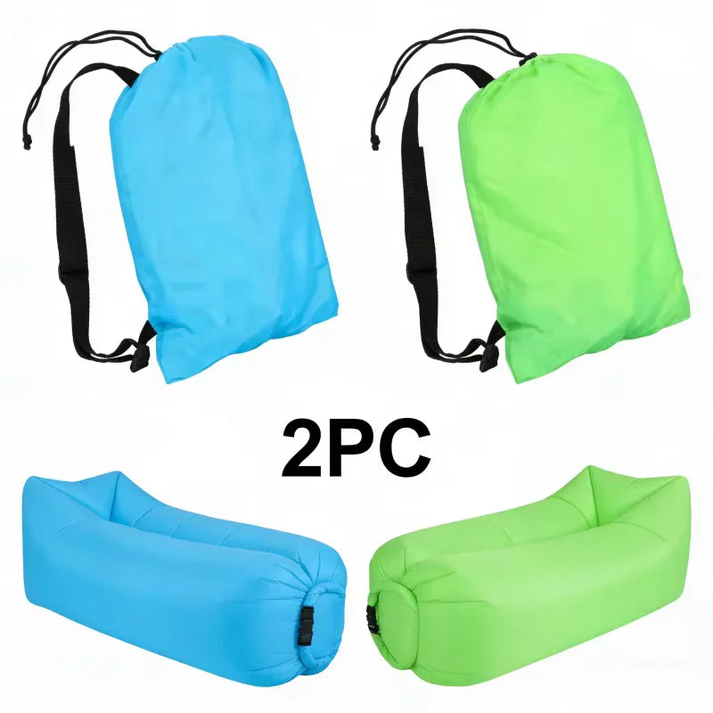 Inflatable Lounger | Extra Thick | Quick Inflation | Outdoor Use