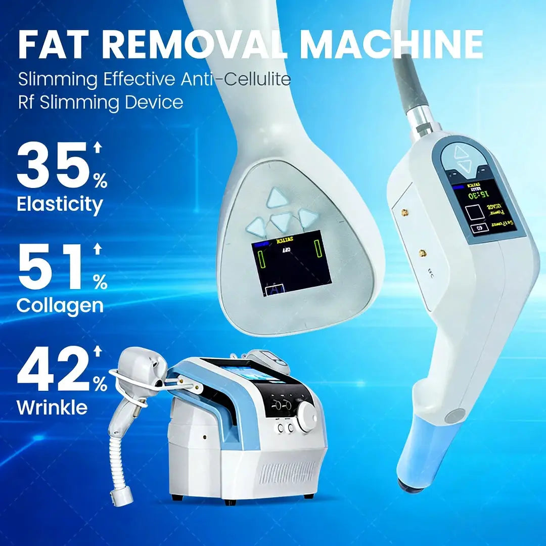 Ultrasonic Fat Reducing Machine | Neodymium 360° Handles | Cellulite Removal And Face Lift