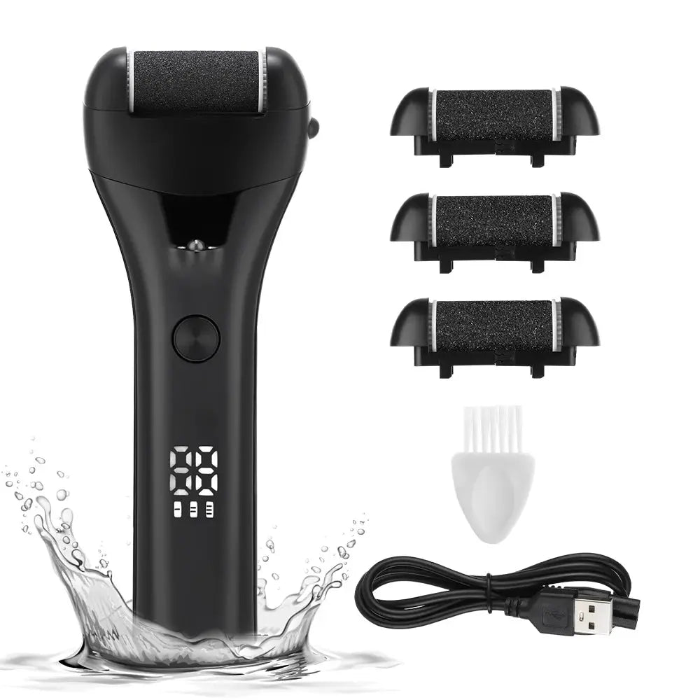 Electric Foot Grinder with Digital Display Rechargeable Callus Remover IPX4 Portable Foot File Heel Dead Skin Callu Removal Tool from PriceLows™