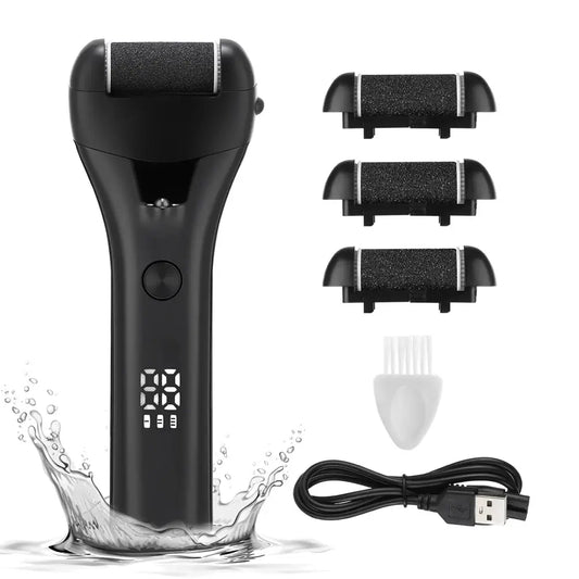 Electric Foot Grinder with Digital Display Rechargeable Callus Remover IPX4 Portable Foot File Heel Dead Skin Callu Removal Tool from PriceLows™