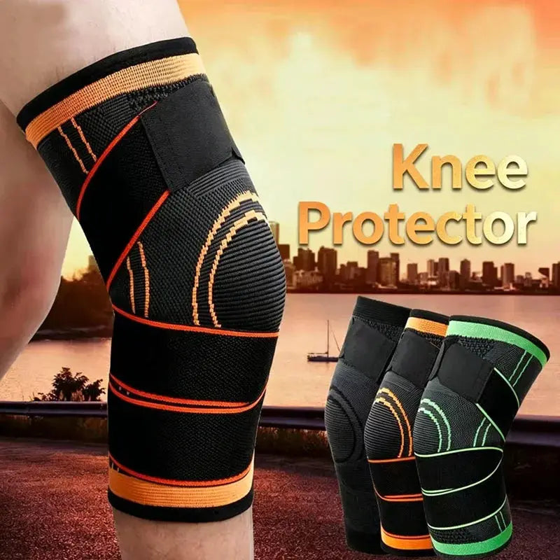 Compression Knee Sleeve | Breathable Nylon | Patella Support | Unisex