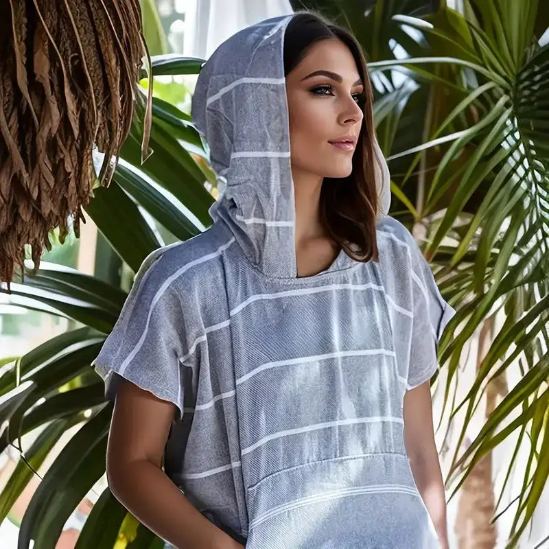 Surf Poncho | Polyester Blend | Quick Dry Changing Towel | One Size Fits All