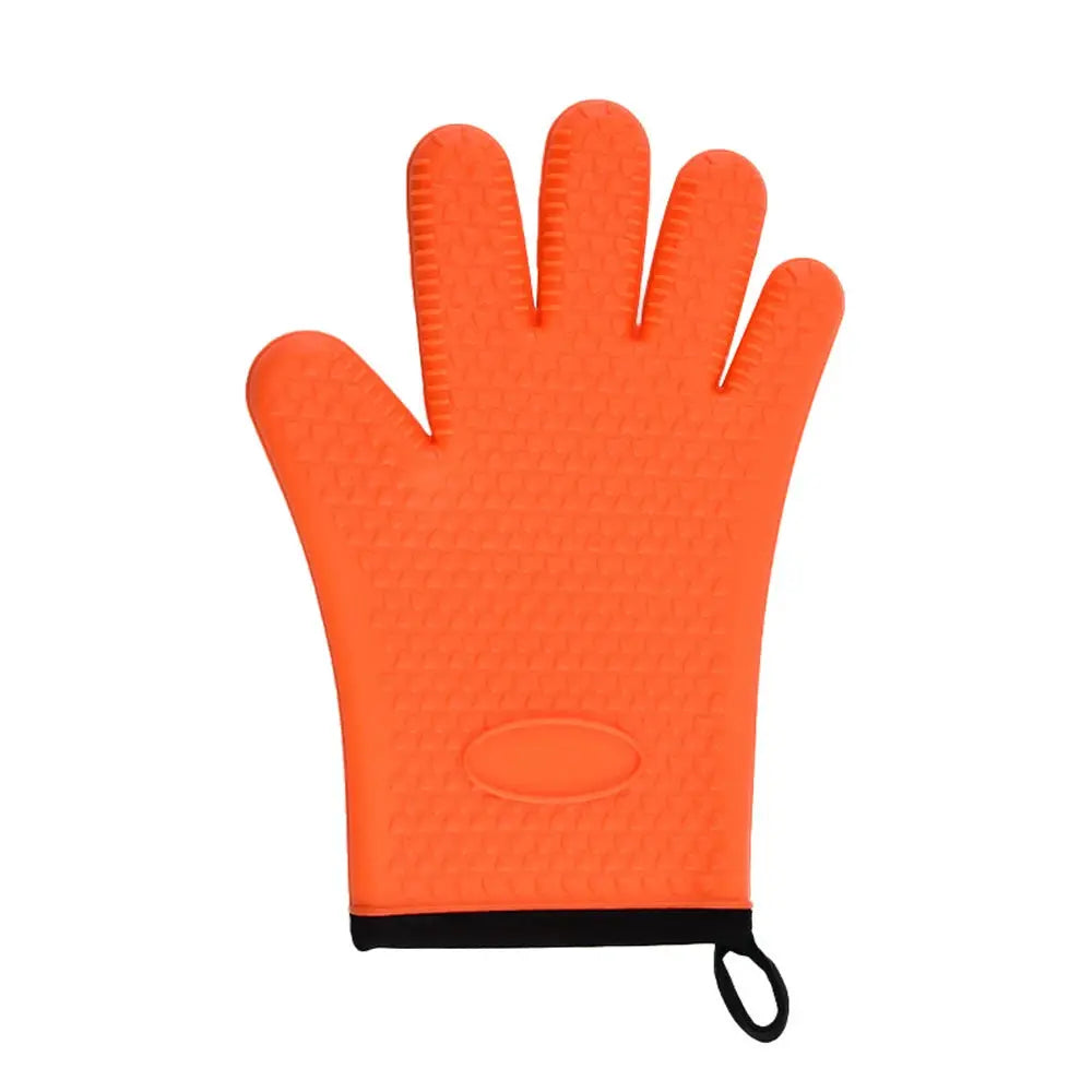 Silicone Oven Gloves | Extreme Heat Resistant | BBQ Grill Pit