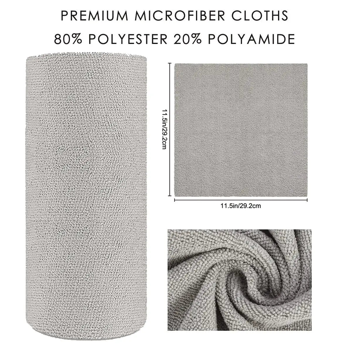 Microfiber Dishcloths | 50 Pcs Set | Reusable Kitchen Towels