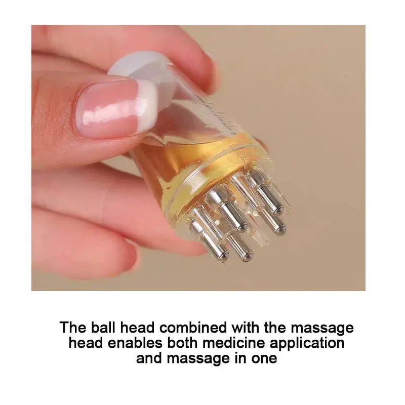 Scalp Massager Comb | Essential Oil Applicator | Mini Portable Design