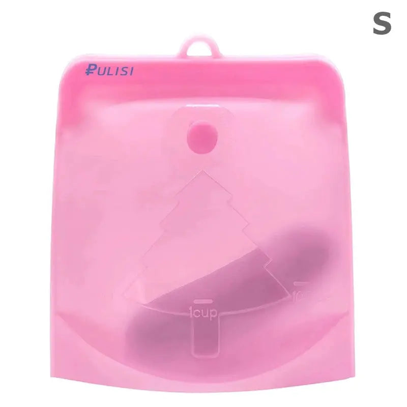 Reusable Silicone Bag | Capacities 500ml 1000ml 1500ml | Leakproof