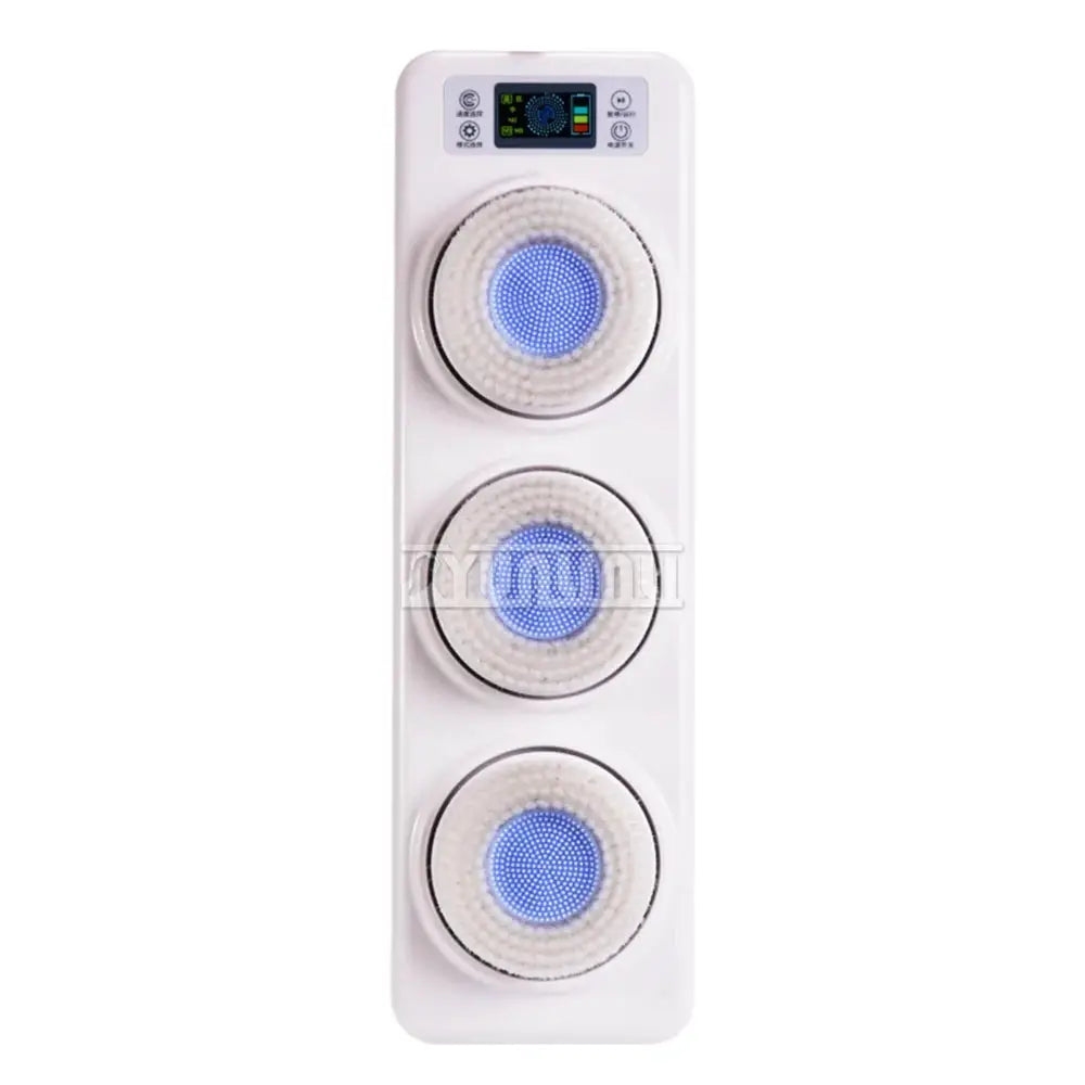 Electric Shower Brush | 3 Brush Heads | Exfoliating Massage | 1 Pack
