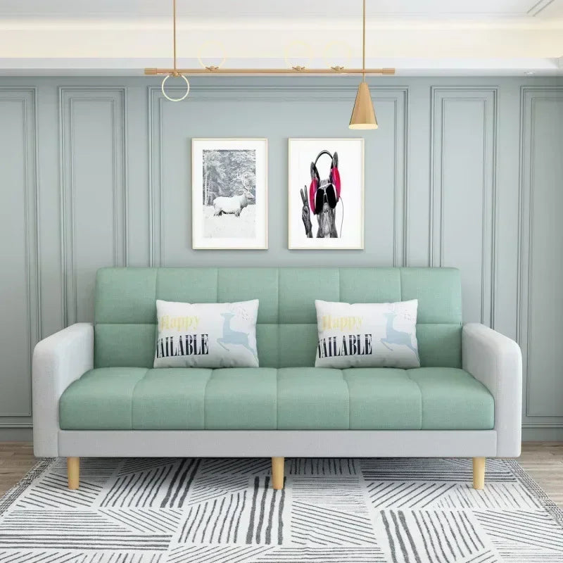 Sofa Bed | Wood Frame | Fabric Upholstery For Hotel Use