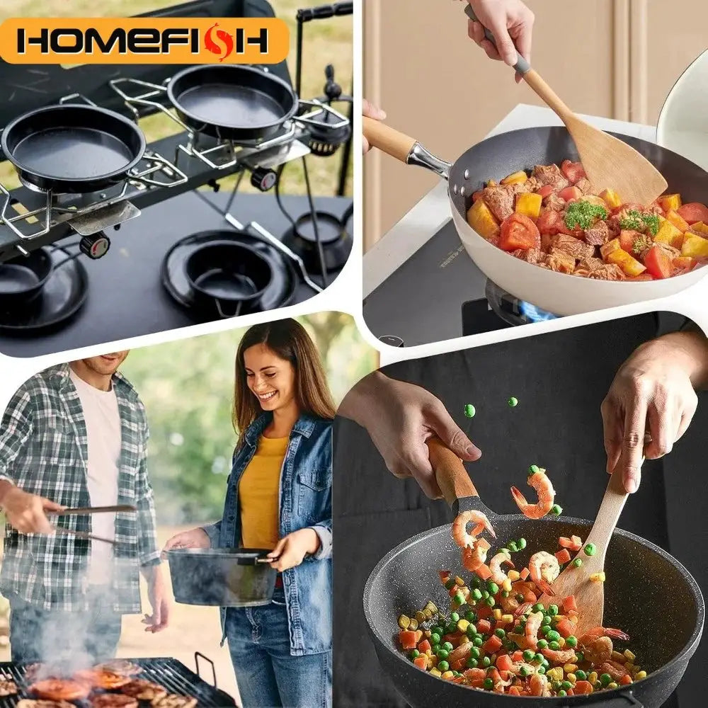 Cookware Handle | Detachable Universal | Replaceable | Family Outdoor Camping