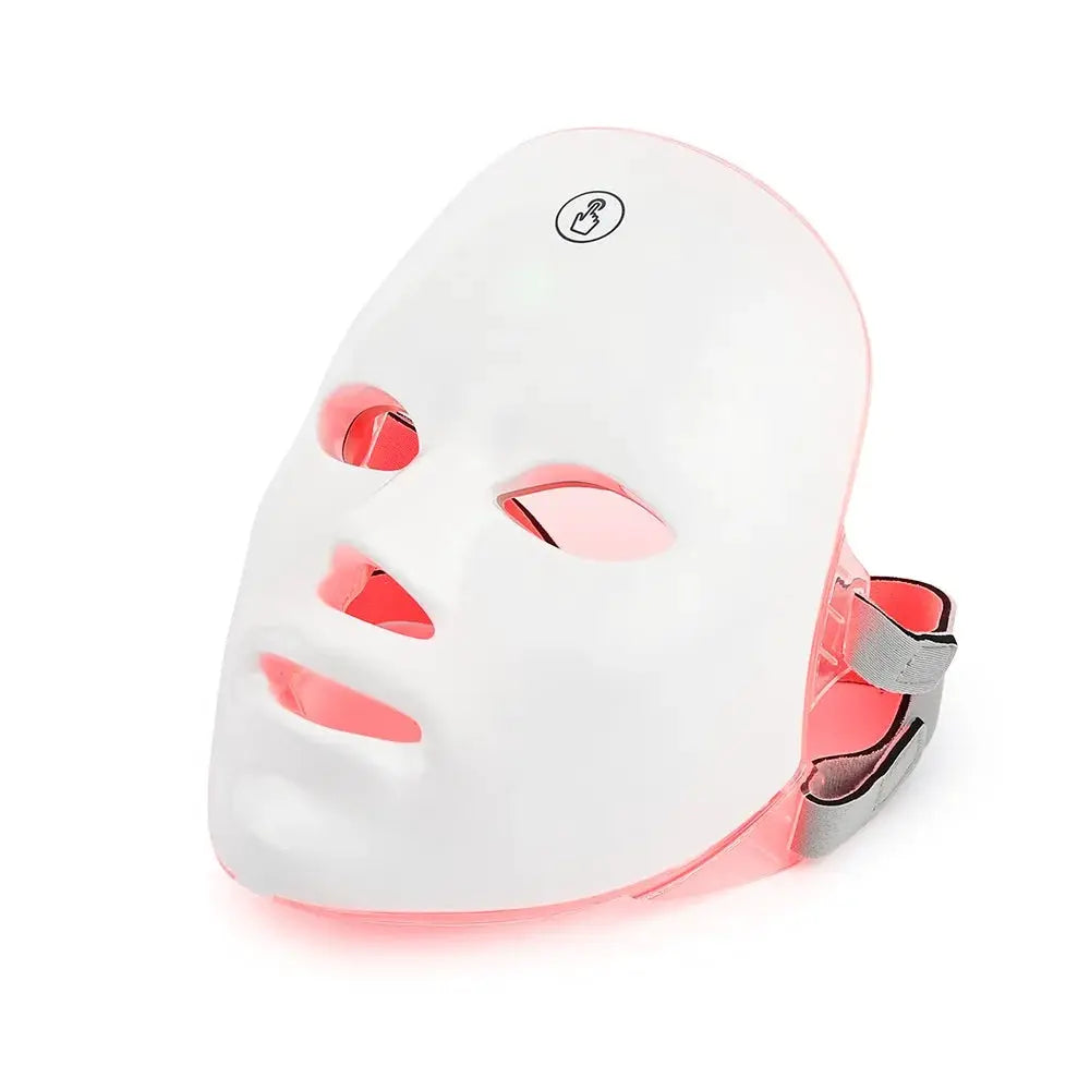Rechargeable Led Facial Mask | 7 Color Therapy | Skin Rejuvenation