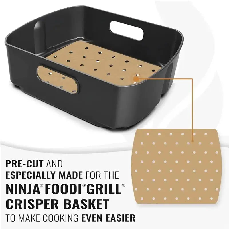Parchment Liners | Ninja Foodi Grill AG301 Compatible | Heat Resistant | 100 Pcs