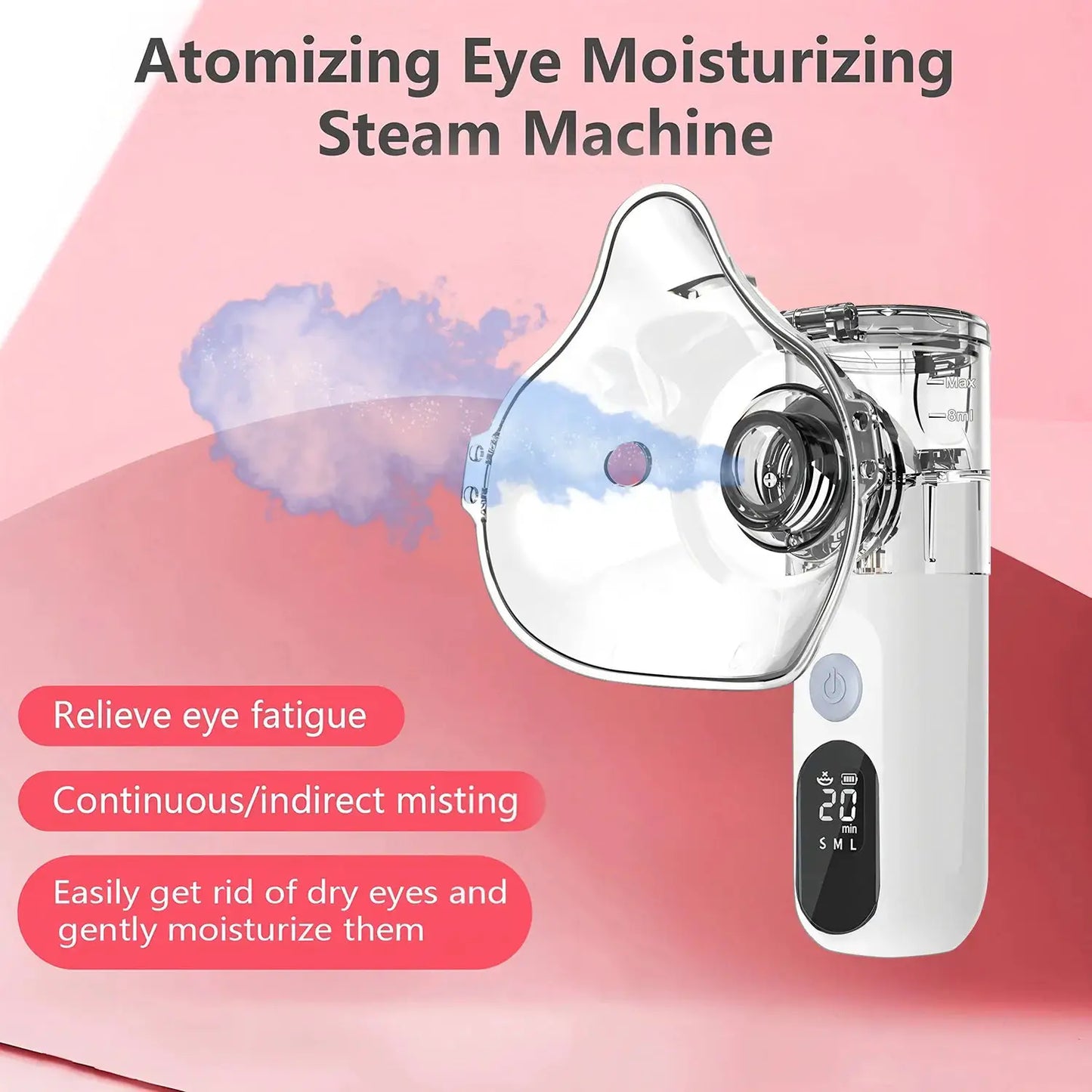 Mini Nano Mist Sprayer | Rechargeable USB | Facial Humidifier | Hydrating Nebulizer