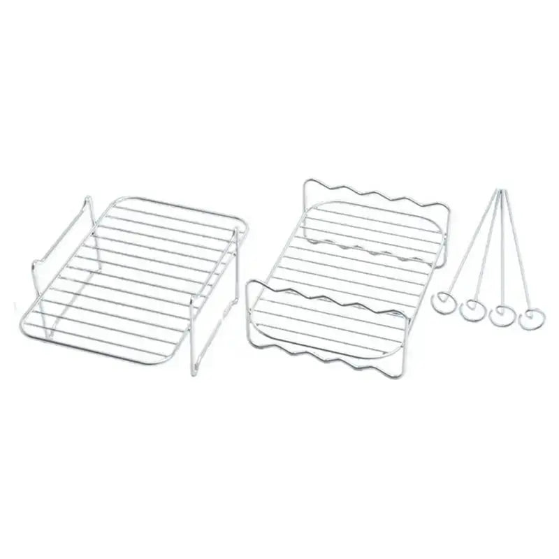 Air Fryer Rack | Multi Layer Design | For Ninja Dual Basket | DZ201, DZ401