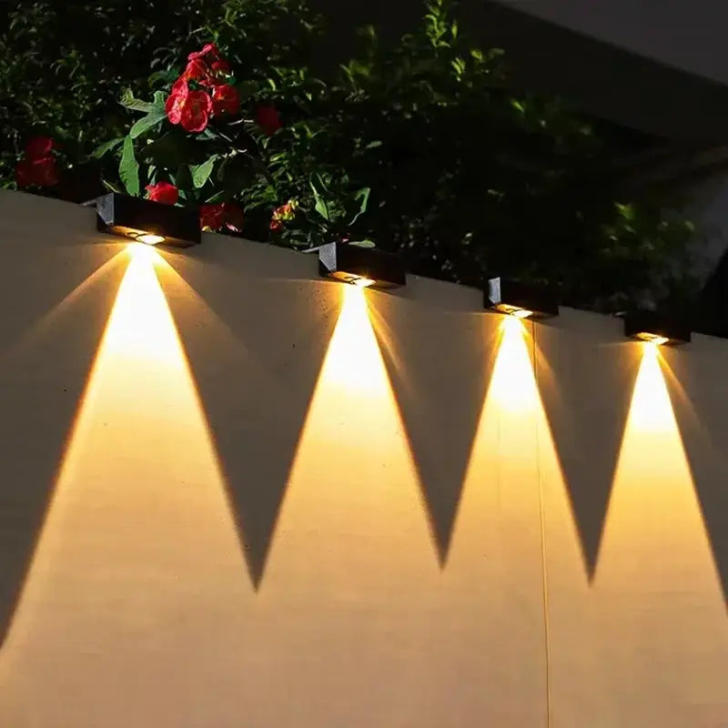 LED Solar Light Outdoor Super Bright Waterproof Garden Light Pathway Yard Steps Fence Lamps Balcony Stairs Wall Washing Lights from PriceLows™