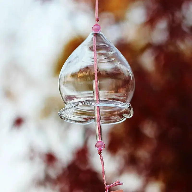 Transparent Glass Wind Chime DIY Graffiti Hand-painted Wind Chime Suitable for Outdoor Decoration During The Spring Festival from PriceLows™