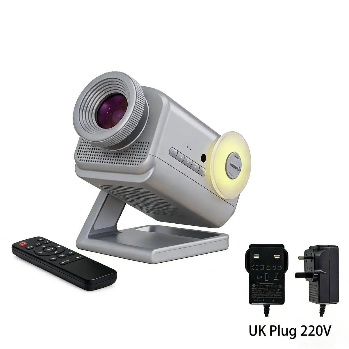 Holographic Star Projector | 60 Dynamic Scenes | 3D HD Floating Night Light