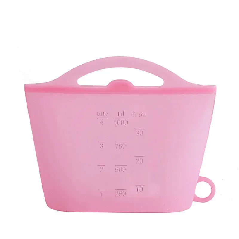Silicone Zipper Bag | Capacity 1000/1200ml | Silicone | 1000ml, 1200ml