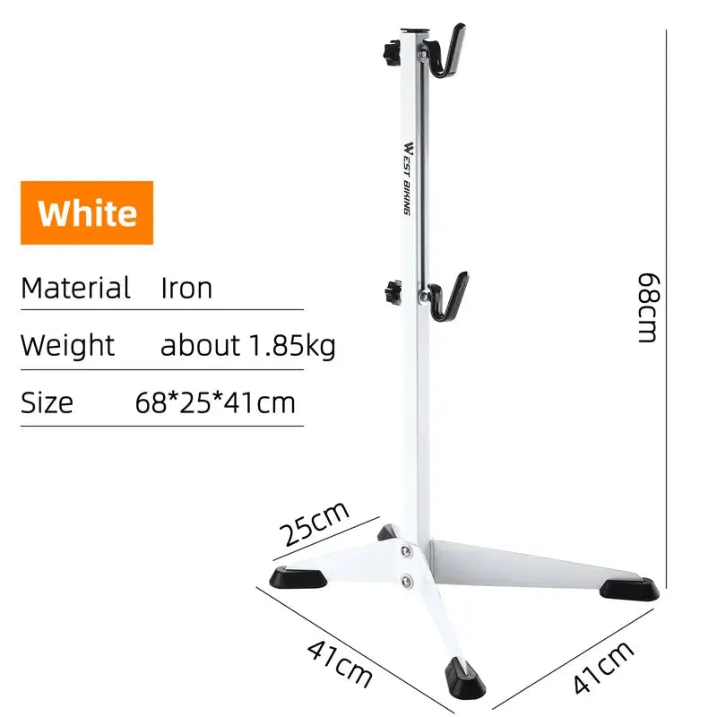 WEST BIKING Bicycle Parking Rack MTB Mountain Road Bike Iron Work Stand Storage Display Bicycle Repair Tools Cycling Accessories from PriceLows™
