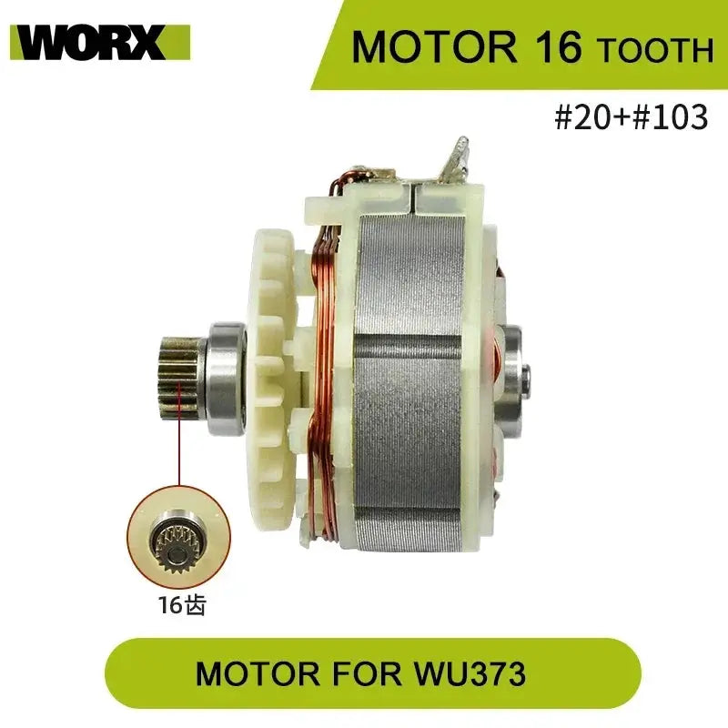 Orginal new Switch Driver motor reducer casing toothed wheel shell chuck parts for WORX WU373 Electric screwdriver from PriceLows™