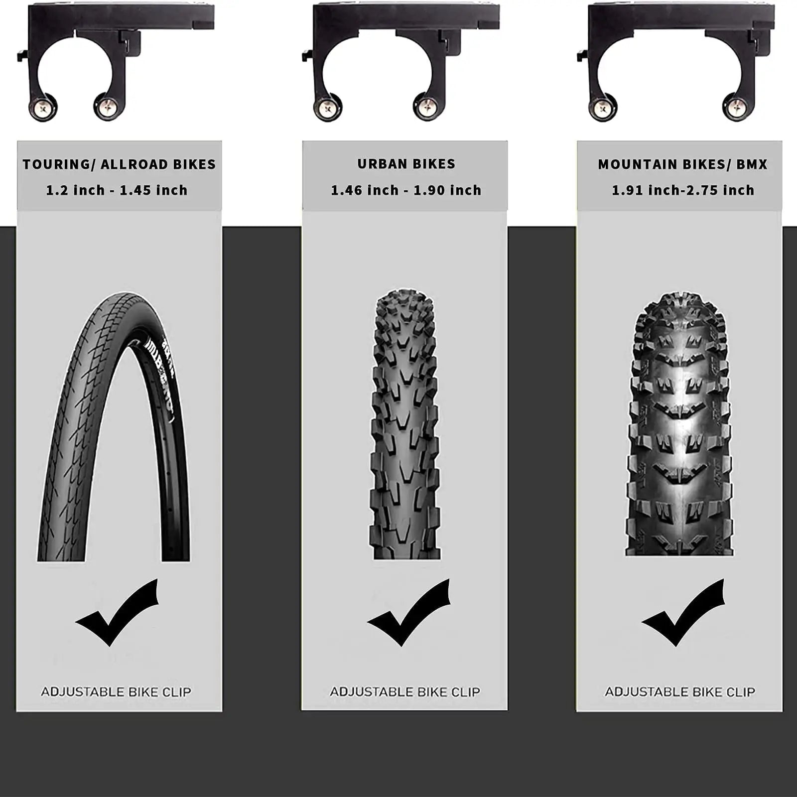 1/2PCS Adjustable Bicycle Buckle Mountain Road Bike Wall Mount Bracket Storage Bicycle Wall Repair Stand Bicycle Parking Rack from PriceLows™