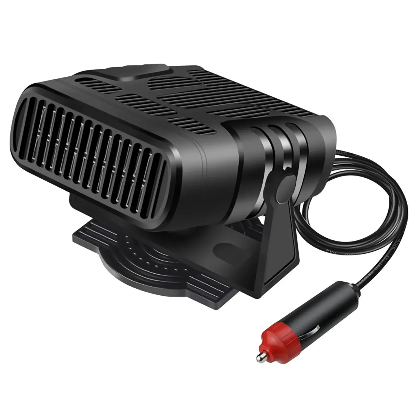 12V/24V Car Windshield Defogger Defroster 2 in 1 Defogging Defrosting Heating Fan 360 Degree Rotating Anti-Fog Automobile Heater from PriceLows™