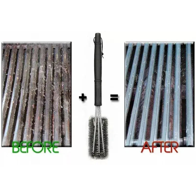 Barbecue Grill Brush | Stainless Steel Bristles | Heat Resistant | 1 Pack