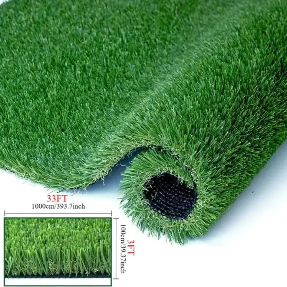 3.3FTx32.3FT Artificial Grass Turf-0.8"Indoor/Outdoor Synthetic Fake Grass,Astroturf for Garden Yard, Artificial Grass from PriceLows™