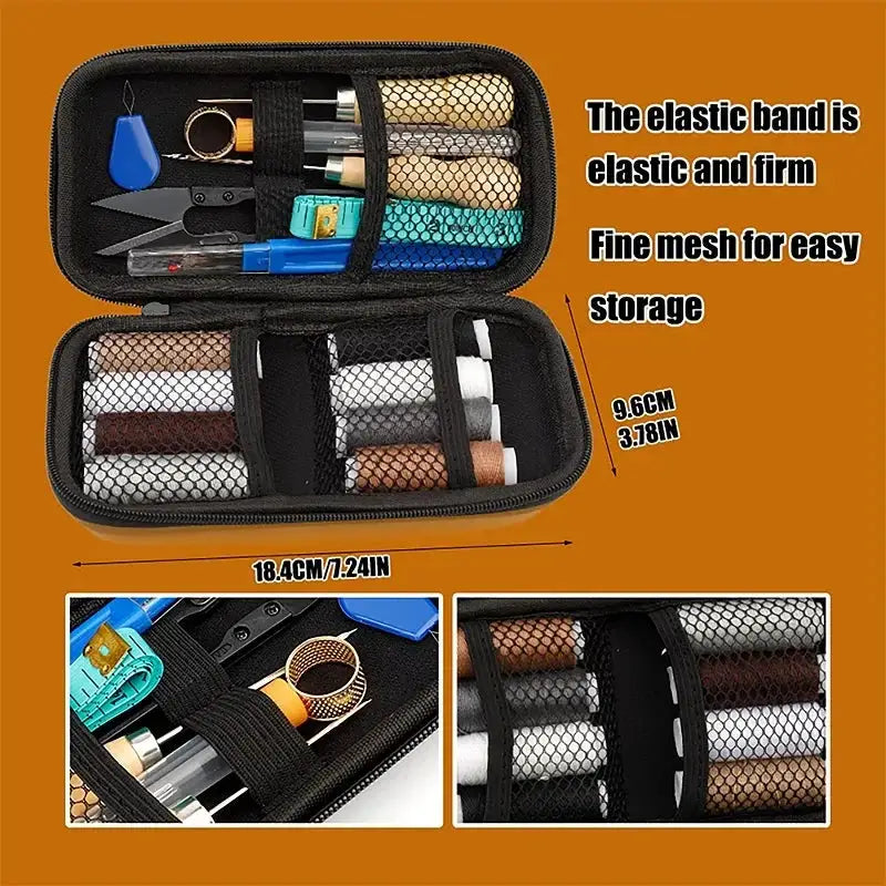 Leather Craftsmanship DIY Leather Sewing Kit Interior Decoration Repair Kit, Comes with Sewing Umbrella Scissors Tool Kit, Suita from PriceLows™