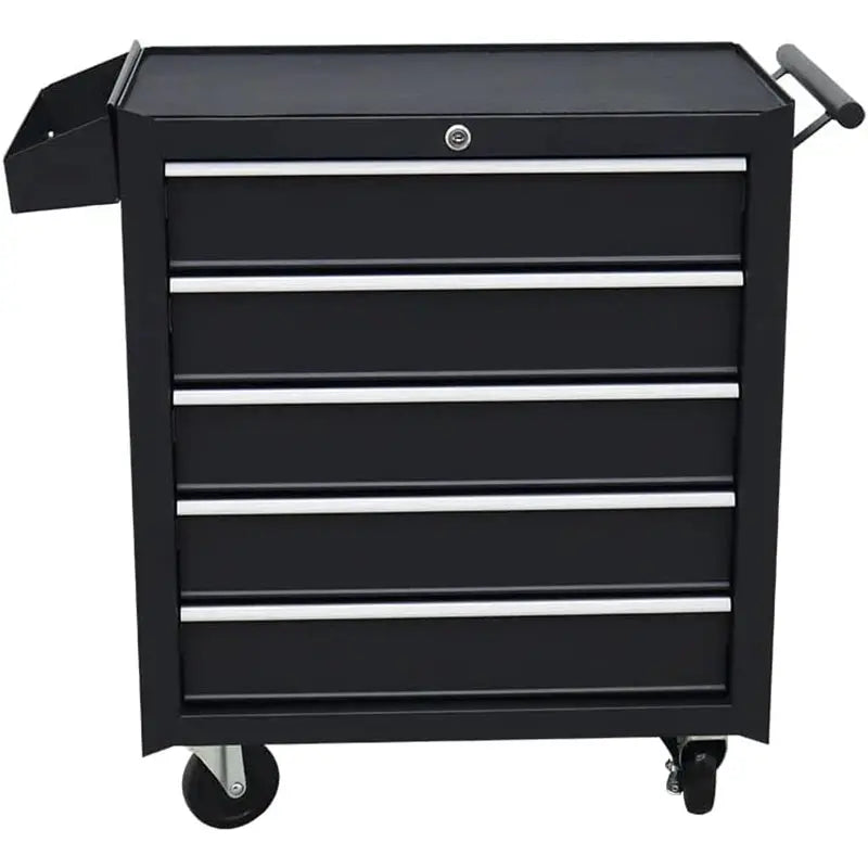 5-Drawer Rolling Tool Chest with Wheels 24.2 inch Tool Box with Lock and Sliding Drawers for Garages, Repair Stores, Workshop from PriceLows™