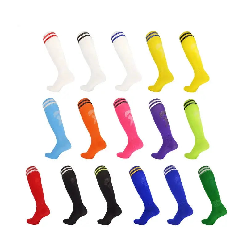 Athletic Socks | Breathable Knit | High Elastic | Youth 30-37