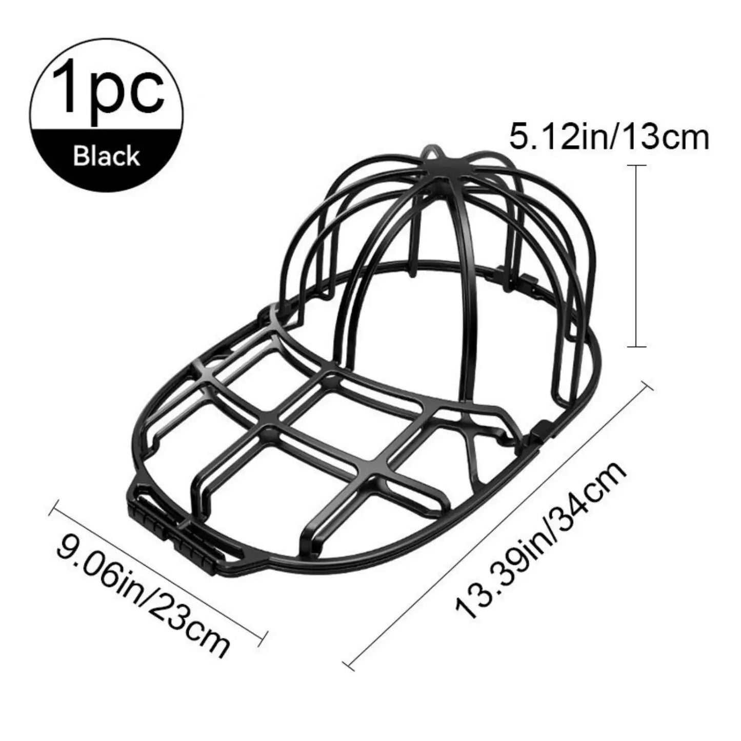 Hat Cleaning Cage | Washing Machine Safe | Mesh Bag Included | Universal Fit