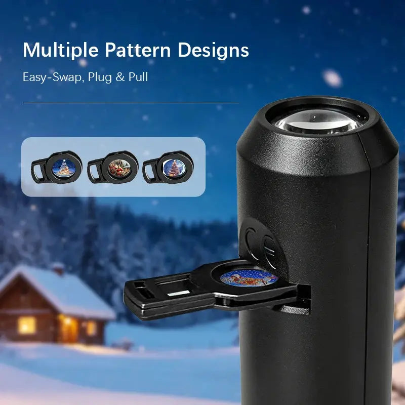 Halloween Projector Light | Flexible Gooseneck | Usb Powered | Slide Kit