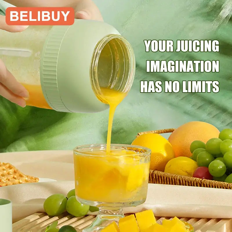 500/1300ML Electric Juicer Cup 6 Blades Blender Milkshake Machine USB Portable Fruit Milk Mixing Tool Mini Fresh Juice Blender from PriceLows™