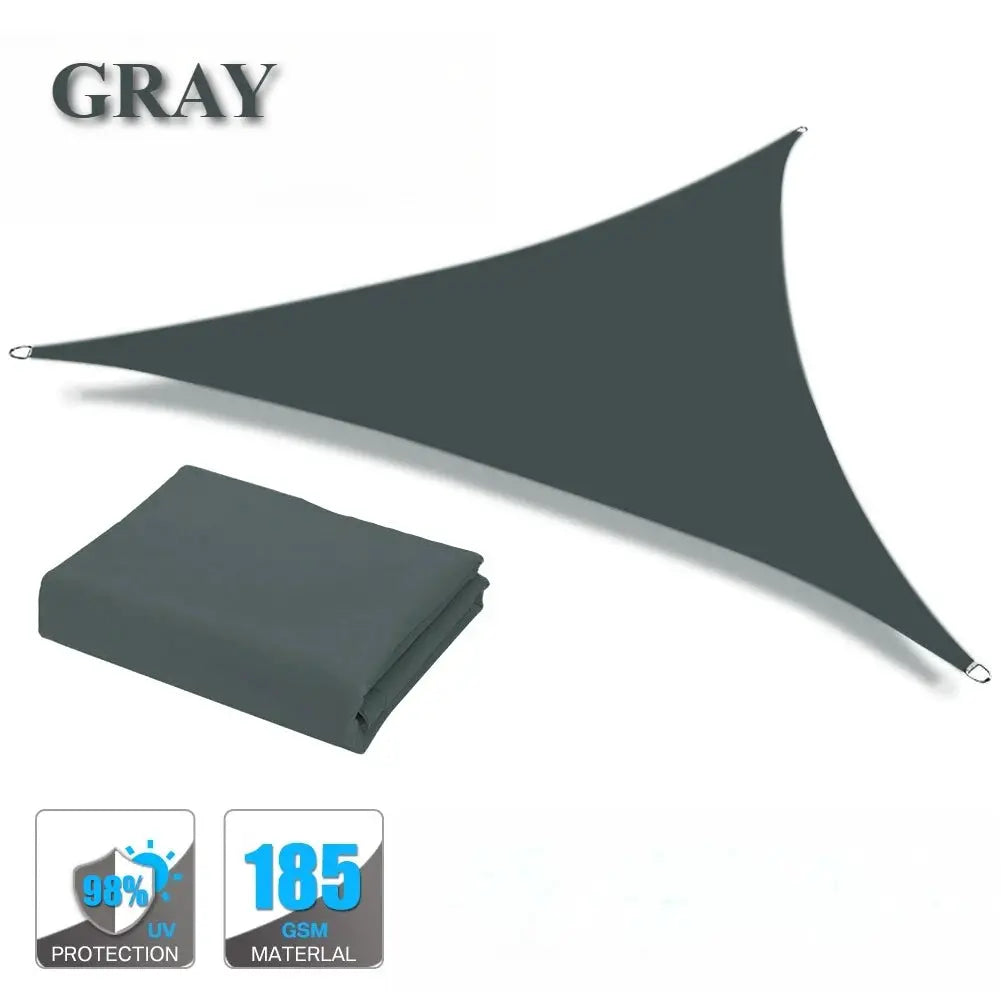 Triangle Shade Sail | Waterproof Oxford | UV Block | 3 Angles