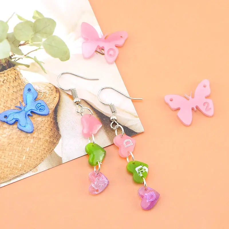 Square Heart Silicone Resin Mold For Diy Charms