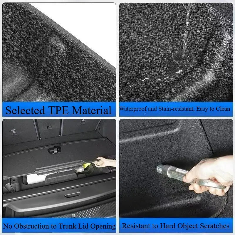 For BMW X3 G45 2025+ TPE Trunk Organizer Lower Layer Storage Box Waterproof Anti-Slip Scratch-Resistant Custom car accessories from PriceLows™