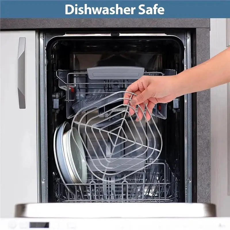 Air Fryer Accessories | Stainless Steel Rack Basket | For Ninja Crispi FN101