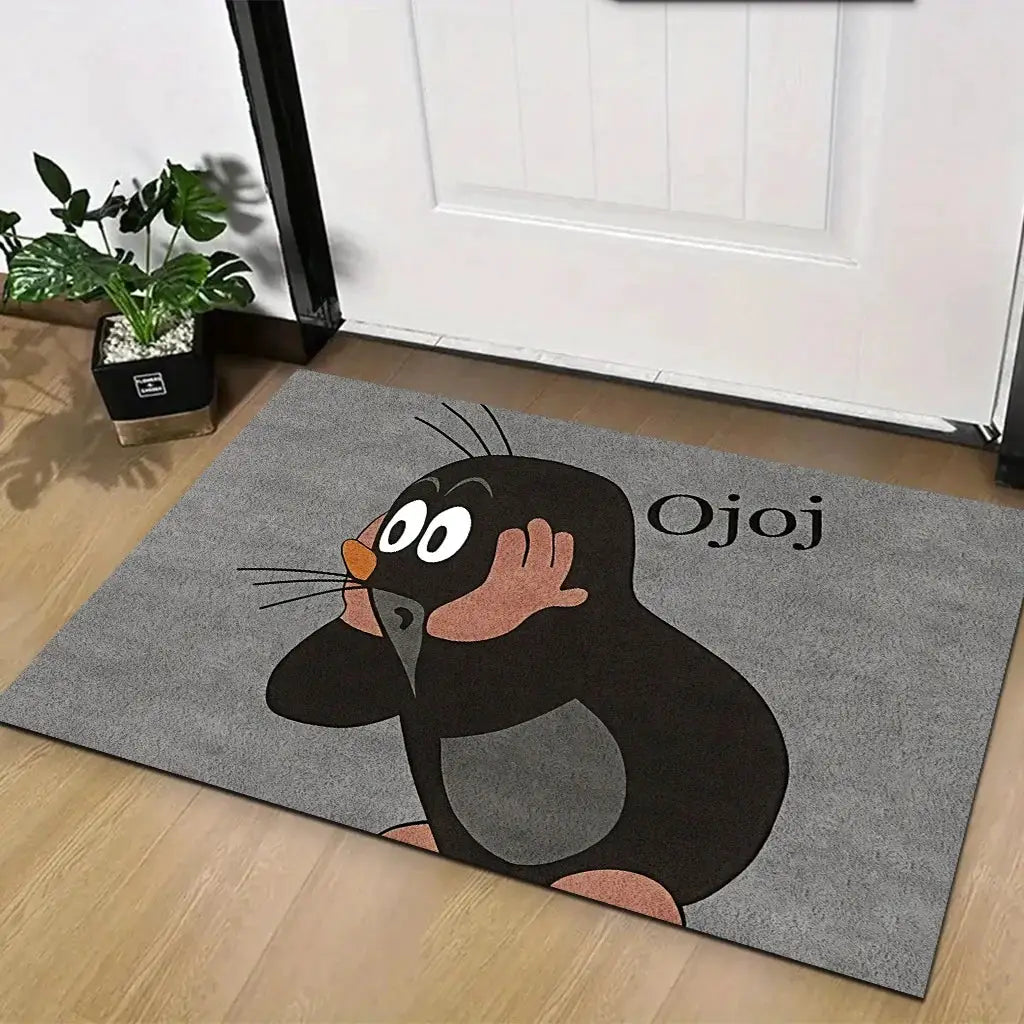 VIKAMA Cartoon Floor Mat Gray Carpet Kitchen Rug Doormat Welcome Mat Rug For Bedroom Carpet For Live Room Home Dec from PriceLows™