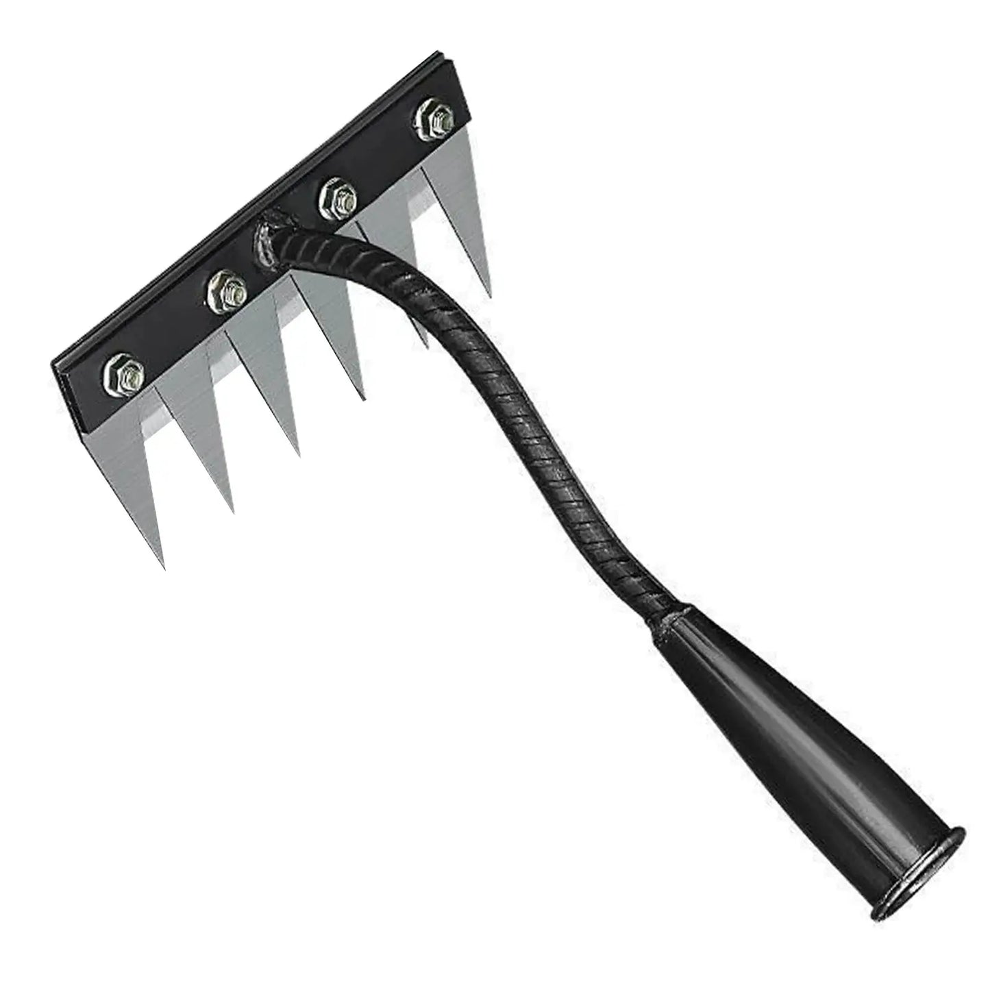 8/7/6/5teeth Garden Weeding Rake Heavy Duty Metal Gardening Hoe Weeding Rake Farm Tool for Gardening Weeding Loosening Soil Rake from PriceLows™