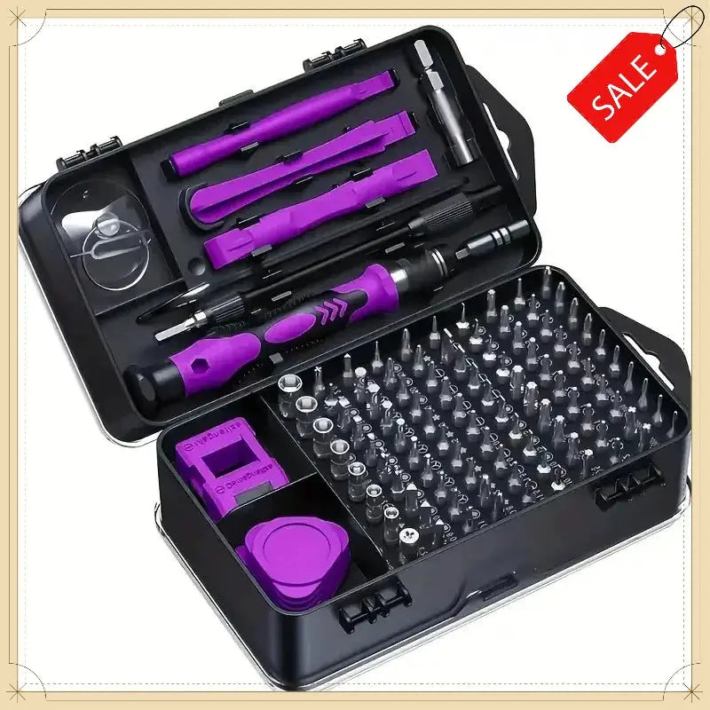 115Pcs Precision Screwdriver Set Mini Repair Tool Kit Torx Triwing Bits for Computer Macbook Men Gift from PriceLows™