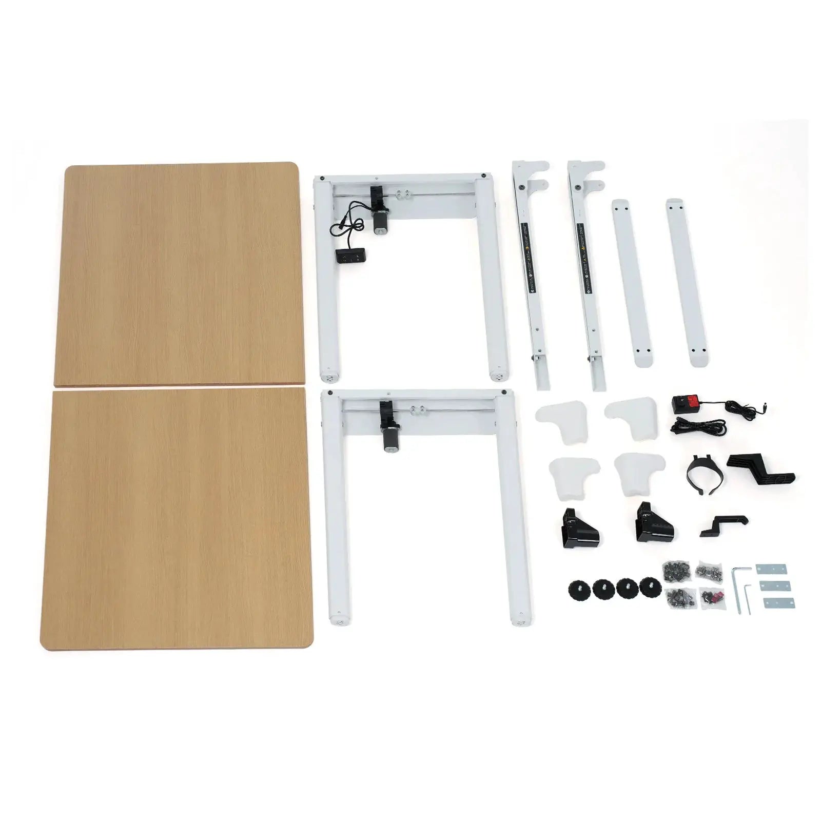 L Shaped Standing Desk, 63/71x43 Inches Electric Stand Up Desk with Dual Motor & Memory Controller, Desk with Adjustable Height from PriceLows™