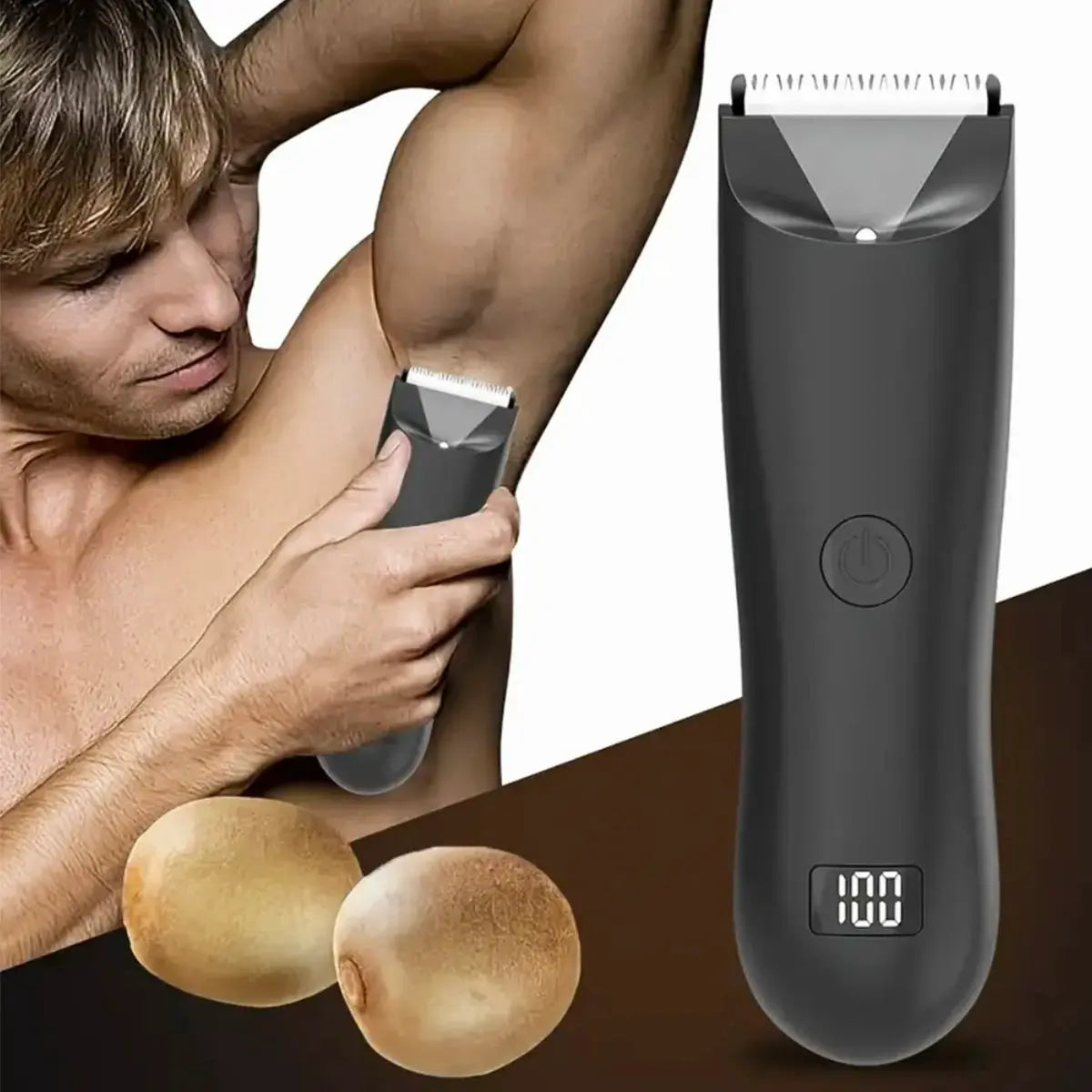 Beard Trimmer | LED Display | USB Type-C Rechargeable | 3-4 Attachments