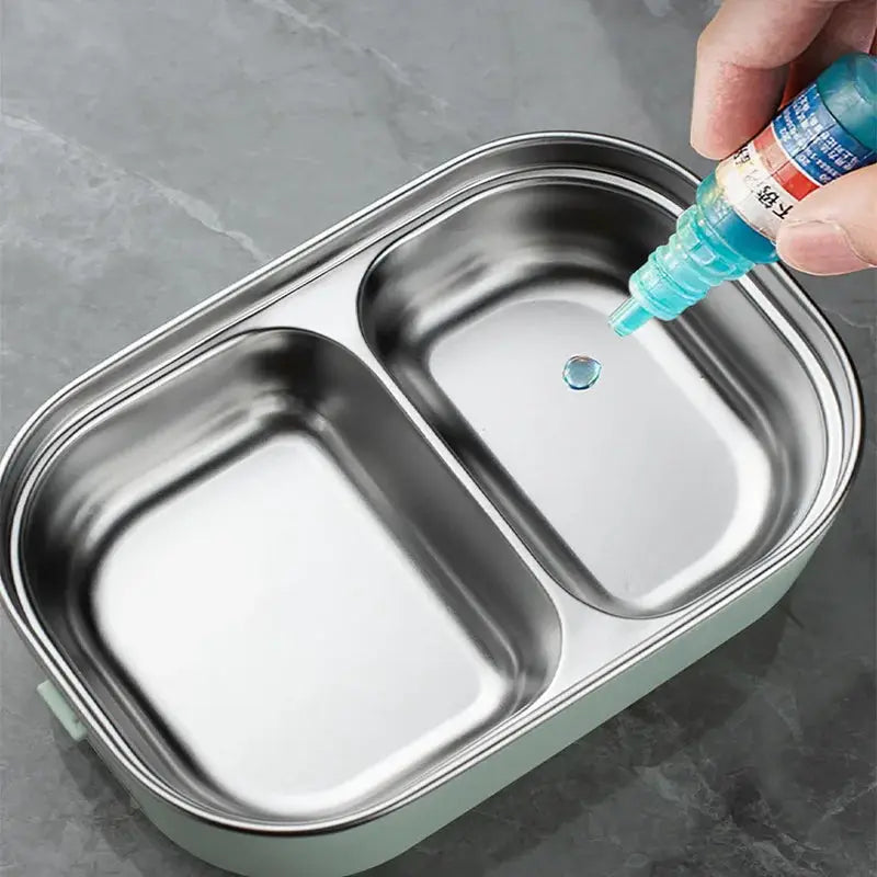 Portable Electric Heating Lunch Box Stainless Steel Constant Temperature 1L School Office Plug-In Heated Insulated Lunch Box from PriceLows™