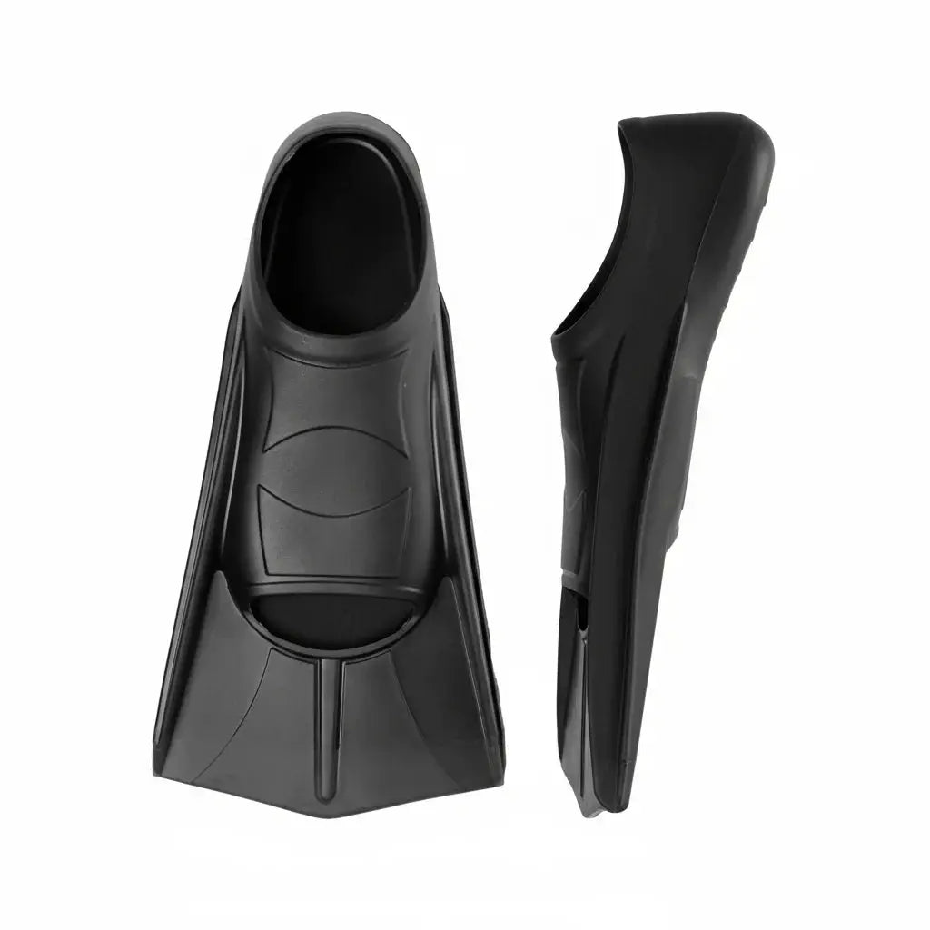 Silicone Fins Swim Training Snorkel Short Diving Flippers Frog Shoes Men Women Professional Breaststroke Freesnorkel Swimming from PriceLows™