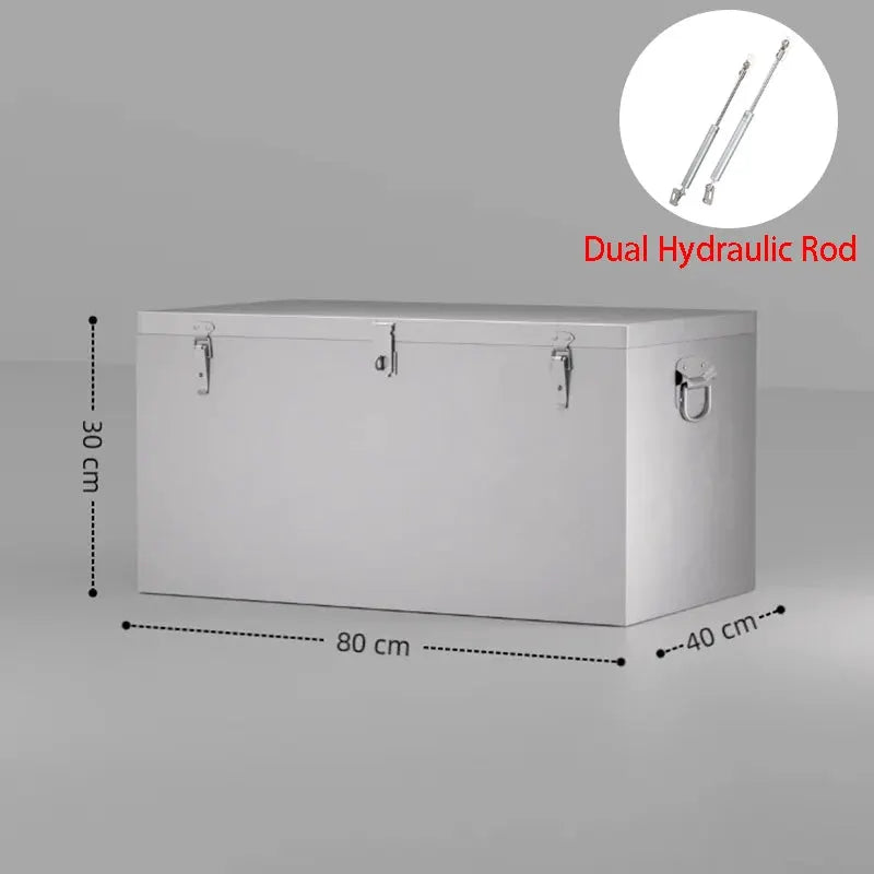 Stainless Steel Toolbox Large Capacity Tool Organizer Suitcase Multifunctional Hardware Tools Storage Box Waterproof Boxes from PriceLows™
