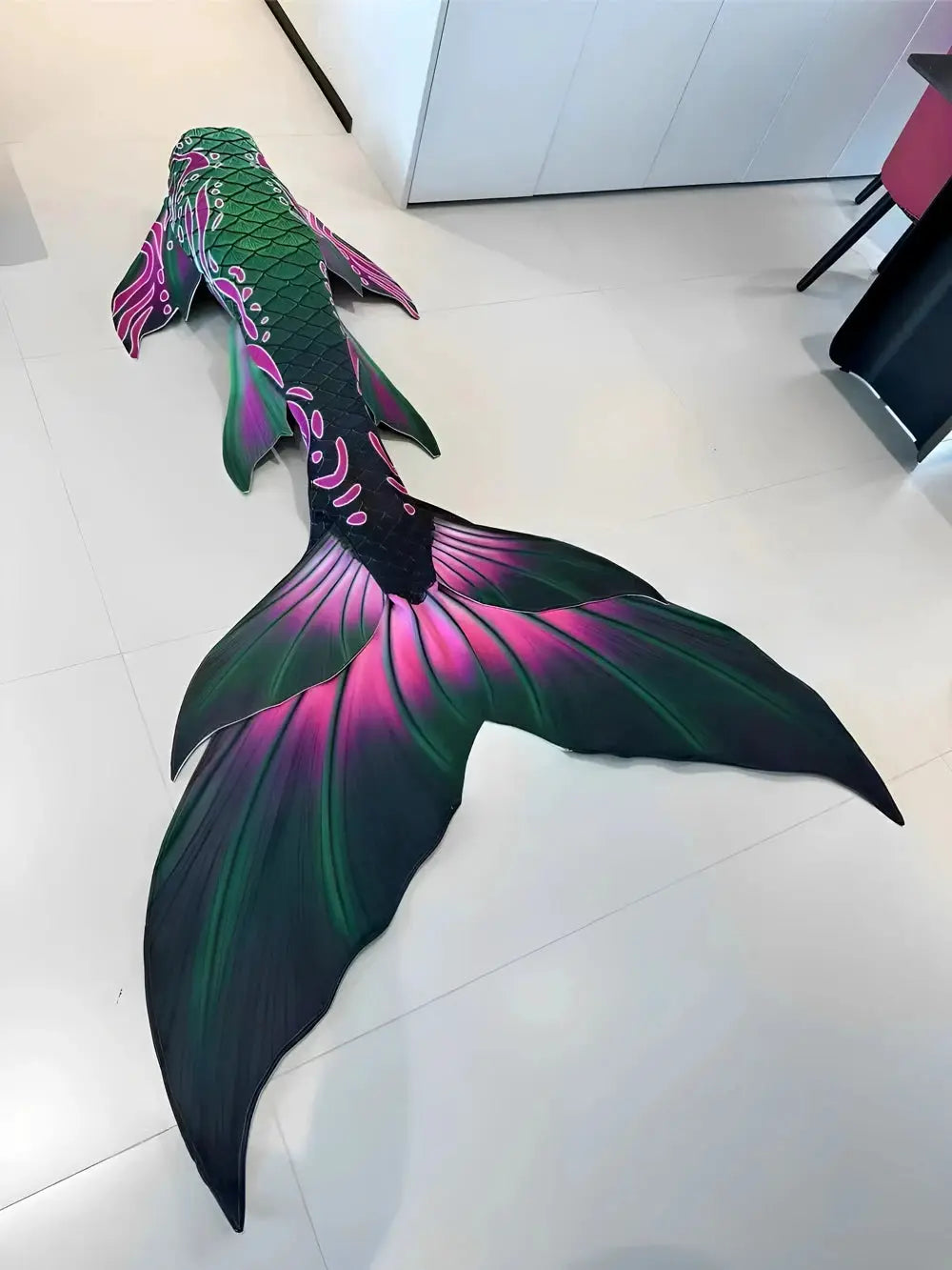 Mermaid Tail Swimsuit Custom High-quality Tail with Adjustable Bra for Professional Aquarium Diving and Photography from PriceLows™
