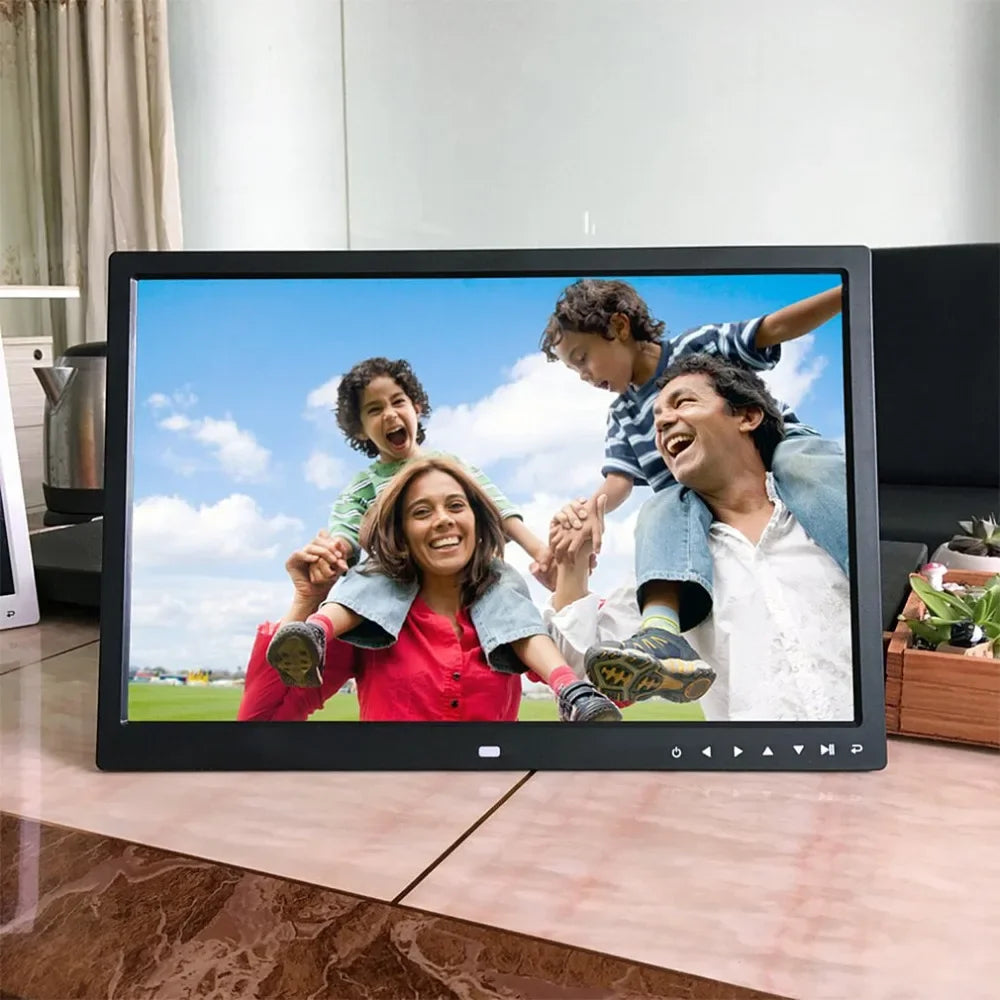 Digital Photo Frame | 17 Inch Touch Screen | HDMI Video Playback | Wall Mount