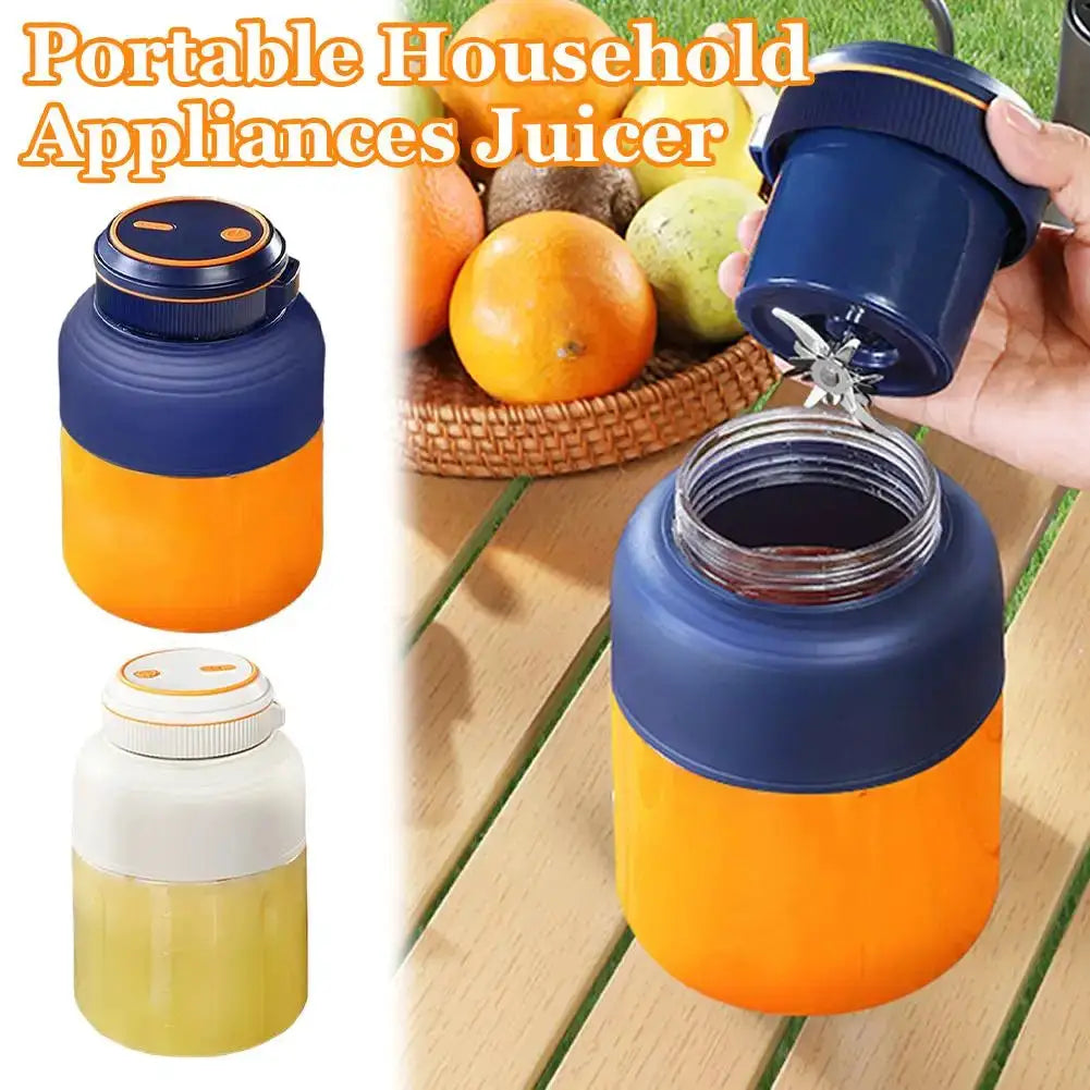 1300ml Portable Fruit Juice Blenders Summer Personal Electric Mini Bottle Home USB Juicer Cup Machine For Smoothies/Ice/ Fruits from PriceLows™