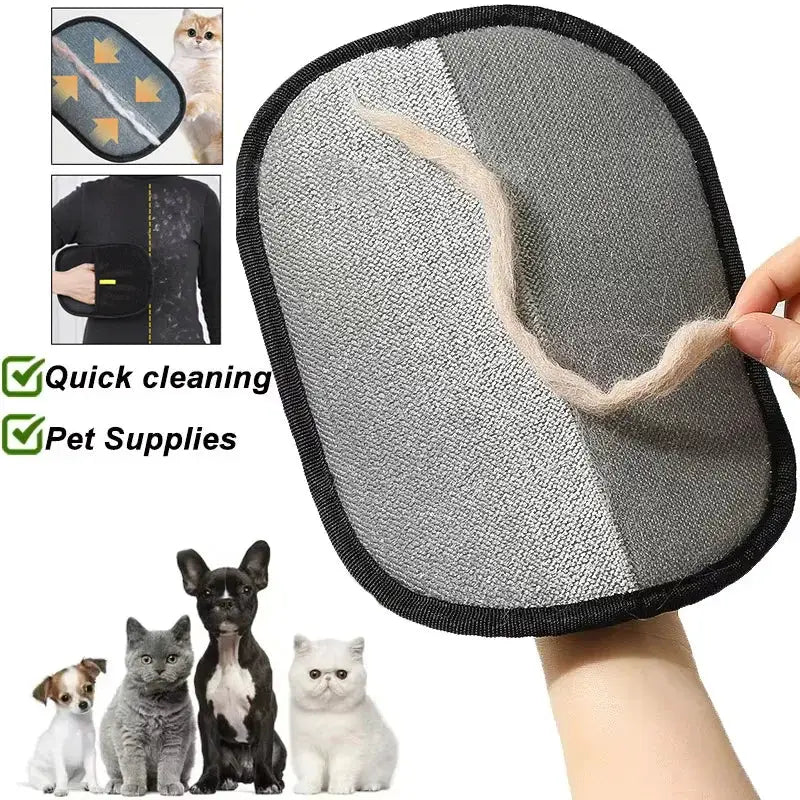 Pet Hair Remover Portable Washable Clothes Hair Dehairing Gloves Pet Cleaning Products Pet Accessories from PriceLows™
